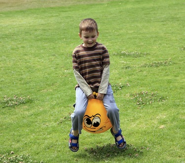 Have A Space Hopper Race